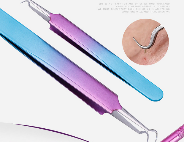 Acne needle cell clamp scorpion acne pick acne squeeze acne to blackhead fat acne needle tool artifact